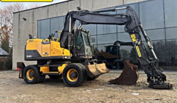 VOLVO EW 140 D KOPARKA KOŁOWA Z GŁOWICĄ OBROTOWA ZE SZCZYPCAMI full