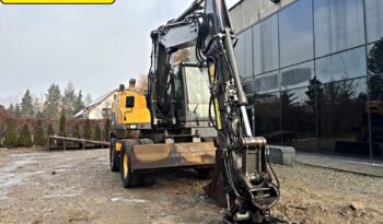 VOLVO EW 140 D KOPARKA KOŁOWA Z GŁOWICĄ OBROTOWA ZE SZCZYPCAMI full