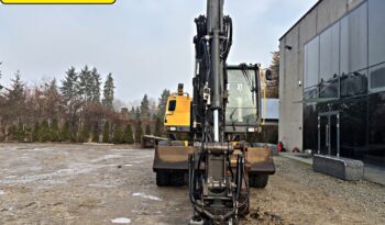 VOLVO EW 140 D KOPARKA KOŁOWA Z GŁOWICĄ OBROTOWA ZE SZCZYPCAMI full