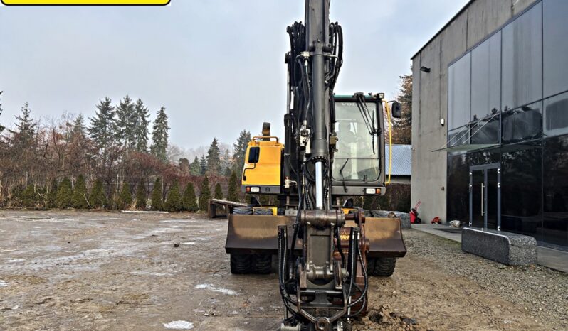 VOLVO EW 140 D KOPARKA KOŁOWA Z GŁOWICĄ OBROTOWA ZE SZCZYPCAMI full