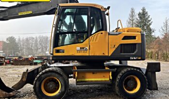 VOLVO EW 140 D KOPARKA KOŁOWA Z GŁOWICĄ OBROTOWA ZE SZCZYPCAMI full