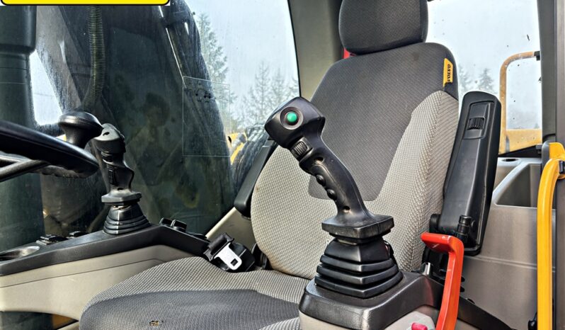 VOLVO EW 140 D KOPARKA KOŁOWA Z GŁOWICĄ OBROTOWA ZE SZCZYPCAMI full