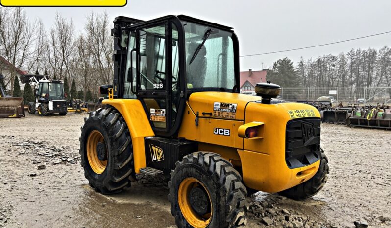 JCB 926 WÓZEK WIDŁOWY full