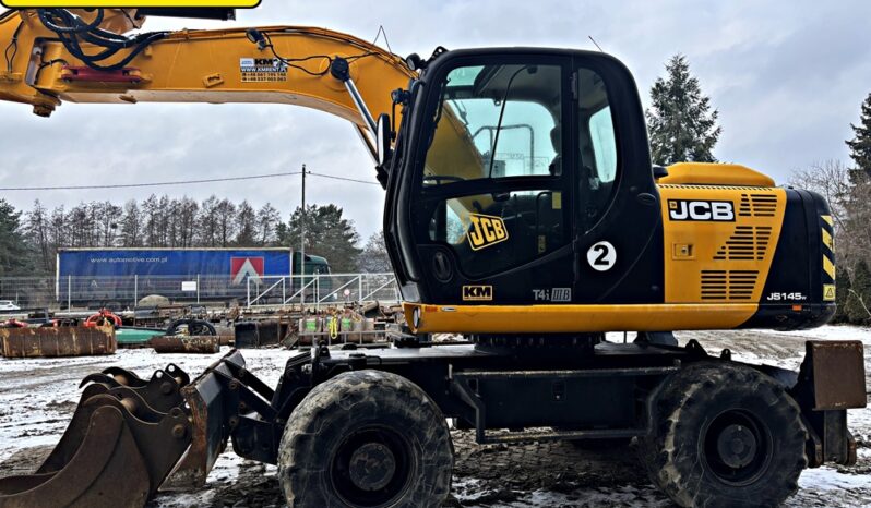 JCB JS 145 WT4 KOPARKA KOŁOWA full