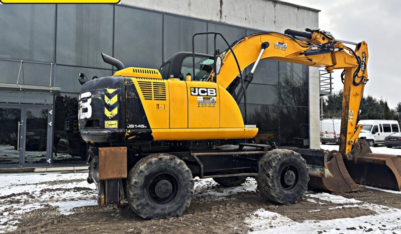 JCB JS 145 WT4 KOPARKA KOŁOWA full