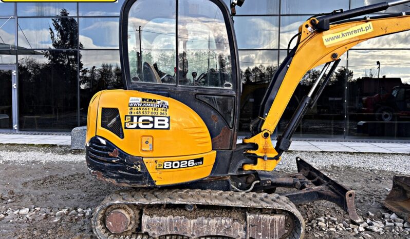 JCB 8026 MINI-KOPARKA full