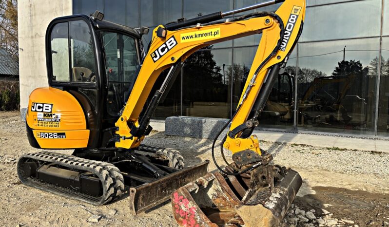 JCB 8026 MINI-KOPARKA full