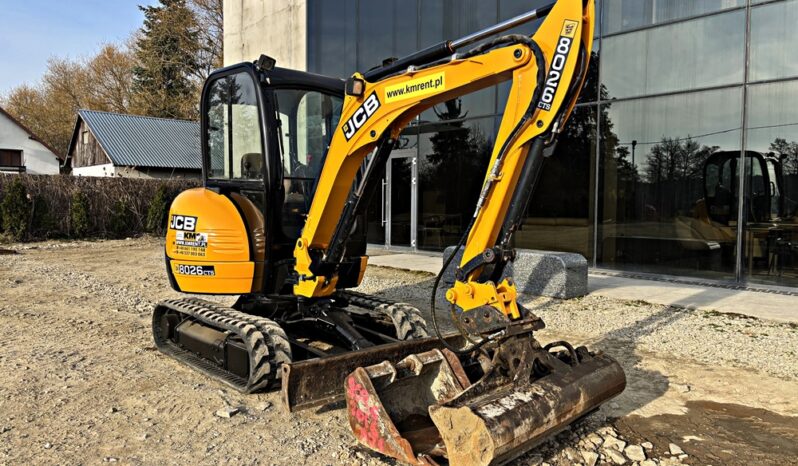 JCB 8026 MINI-KOPARKA full