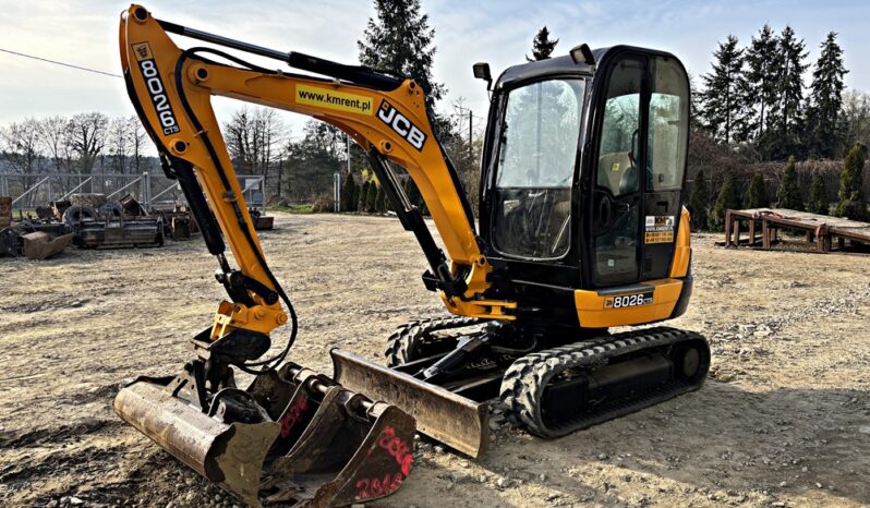 JCB 8026 MINI-KOPARKA full