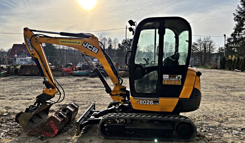 JCB 8026 MINI-KOPARKA full