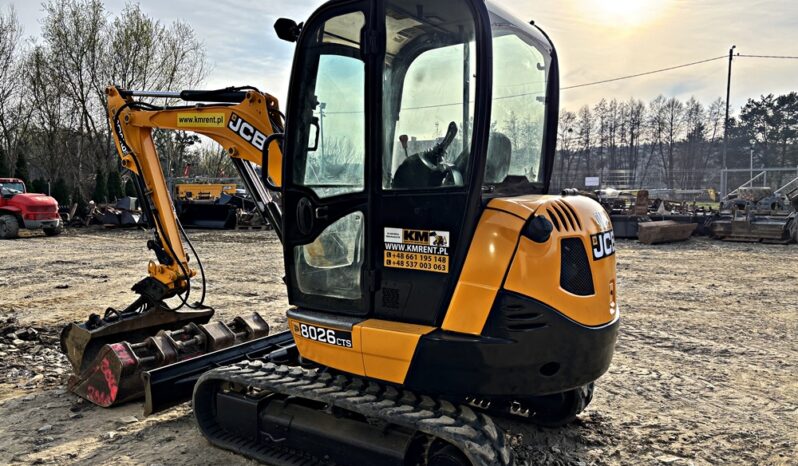 JCB 8026 MINI-KOPARKA full
