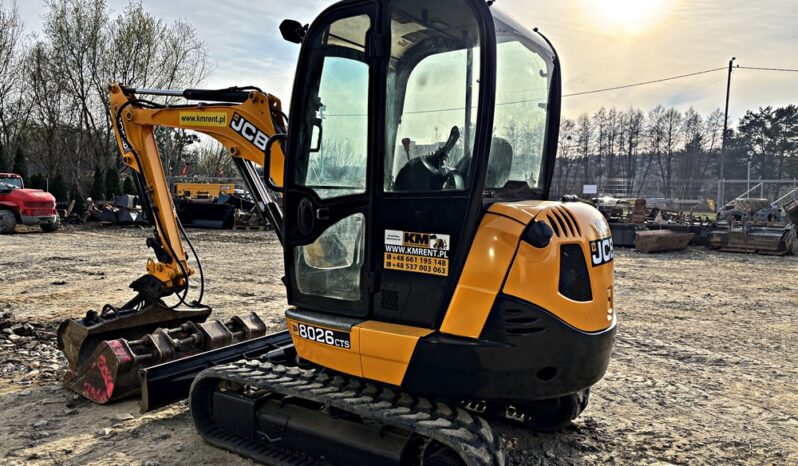 JCB 8026 MINI-KOPARKA full