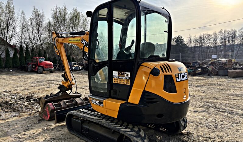 JCB 8026 MINI-KOPARKA full