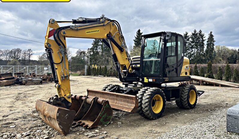 YANMAR B95W KOPARKA KOŁOWA full