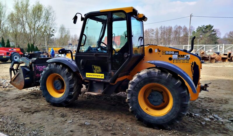 JCB 526-56 AGRI PLUS ŁADOWARKA TELESKOPOWA 115 KM! full