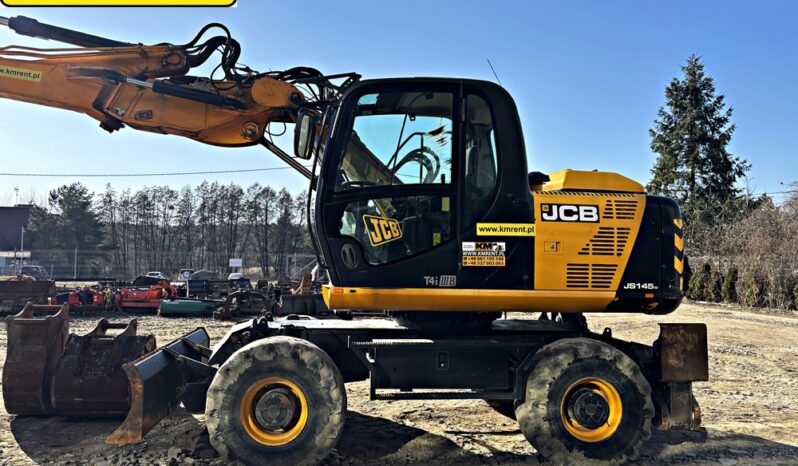 JCB JS 145WTT4 I KOPARKA KOŁOWA full