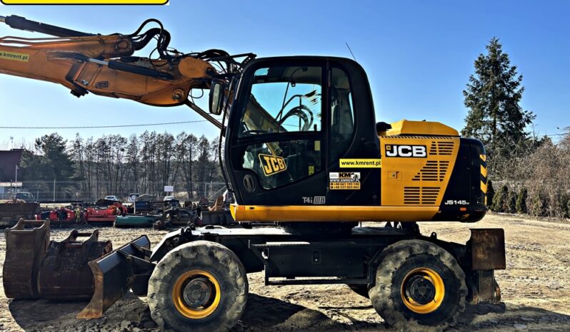 JCB JS 145WTT4 I KOPARKA KOŁOWA full