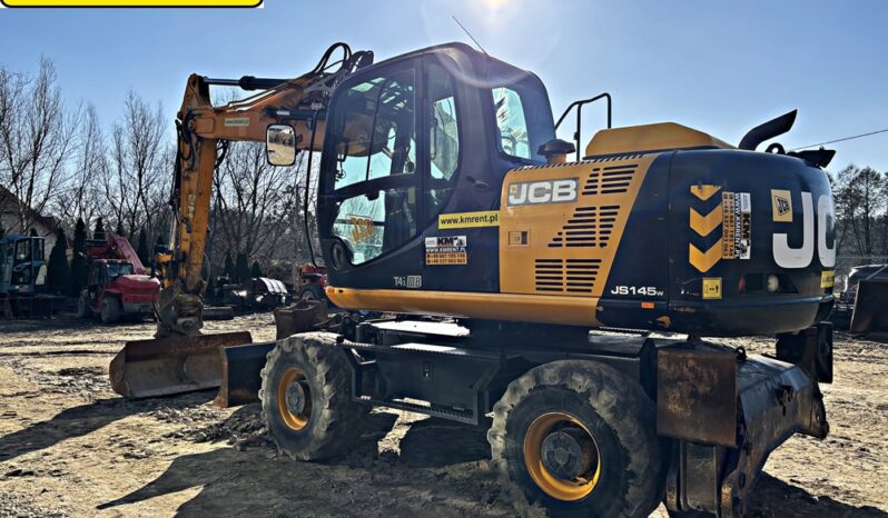 JCB JS 145WTT4 I KOPARKA KOŁOWA full