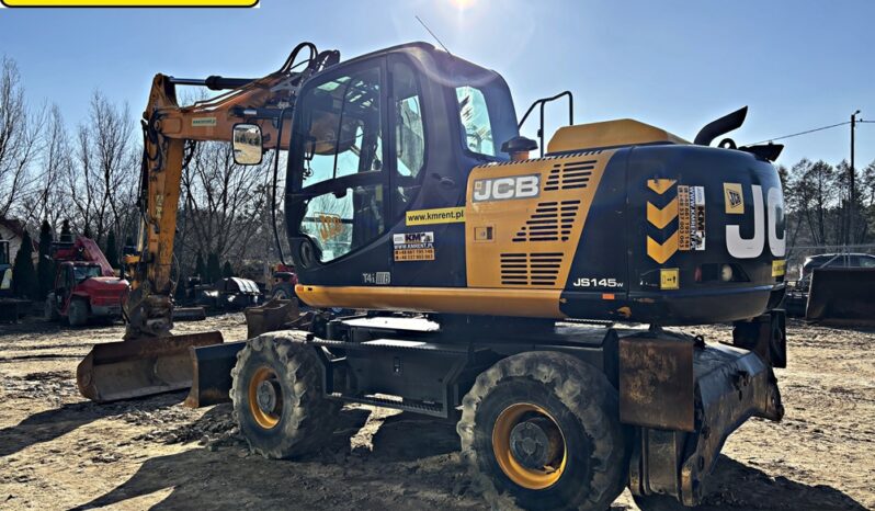 JCB JS 145WTT4 I KOPARKA KOŁOWA full