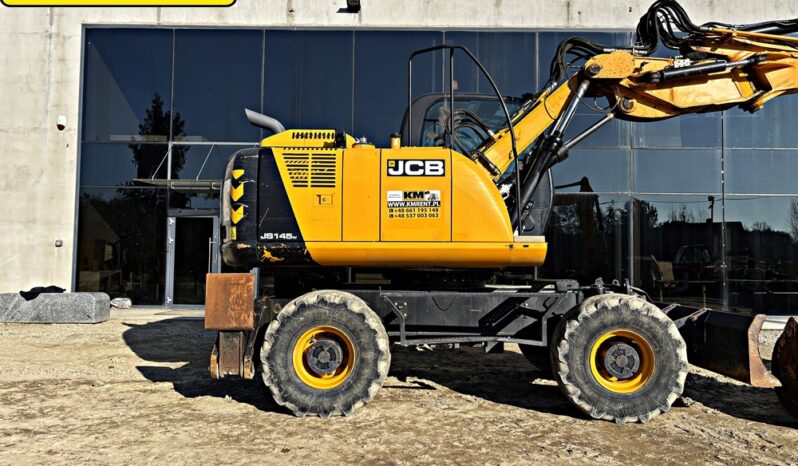 JCB JS 145WTT4 I KOPARKA KOŁOWA full