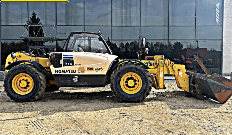 KOMATSU WH 716 ŁADOWARKA TELESKOPOWA full