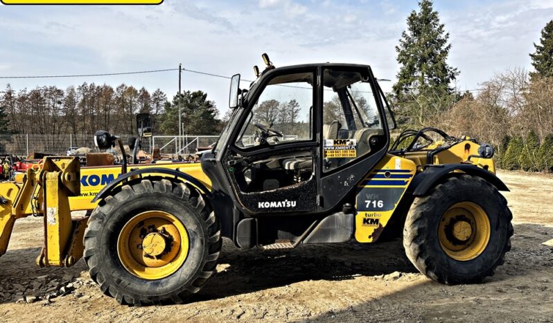 KOMATSU WH 716 ŁADOWARKA TELESKOPOWA full
