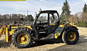 KOMATSU WH 716 ŁADOWARKA TELESKOPOWA full