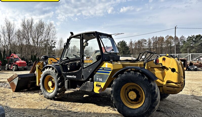 KOMATSU WH 716 ŁADOWARKA TELESKOPOWA full