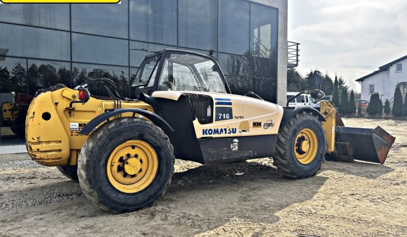 KOMATSU WH 716 ŁADOWARKA TELESKOPOWA full