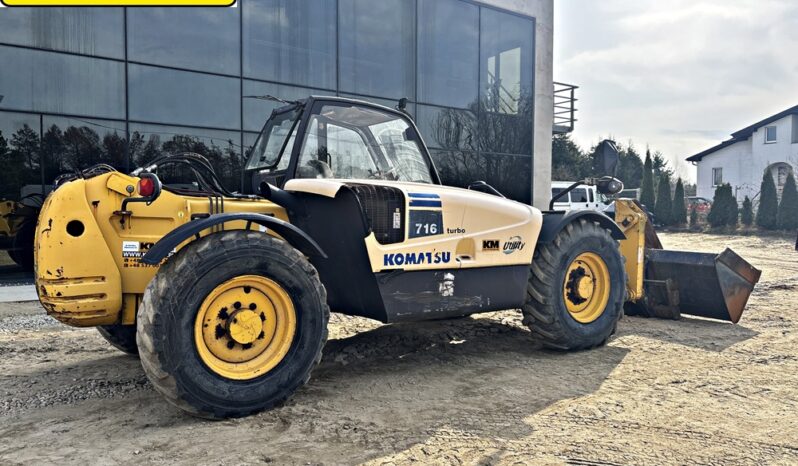 KOMATSU WH 716 ŁADOWARKA TELESKOPOWA full