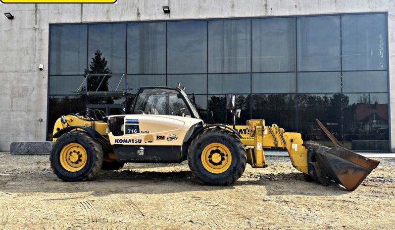KOMATSU WH 716 ŁADOWARKA TELESKOPOWA full