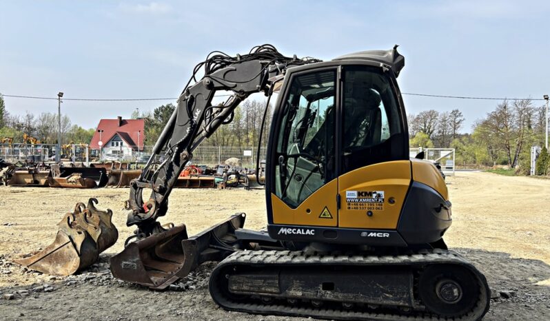 MECALAC 8 MCR MINI-KOPARKA full