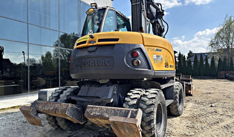 MECALAC 714 MW KOPARKA KOŁOWA full