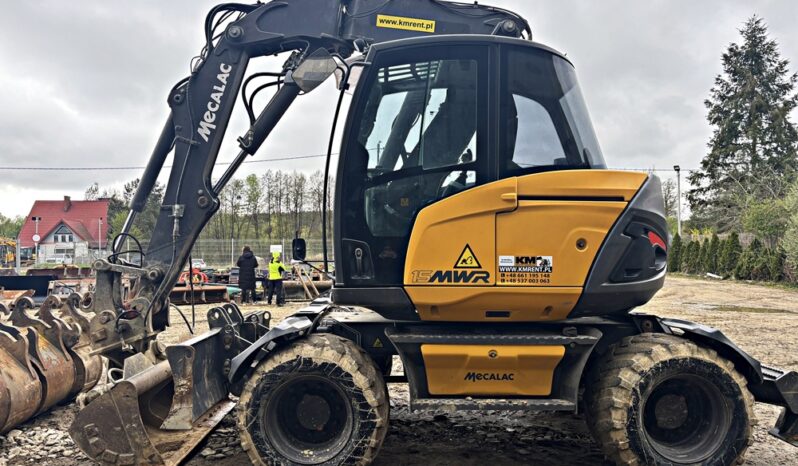 MECALAC 15 MWR KOPARKA KOŁOWA full