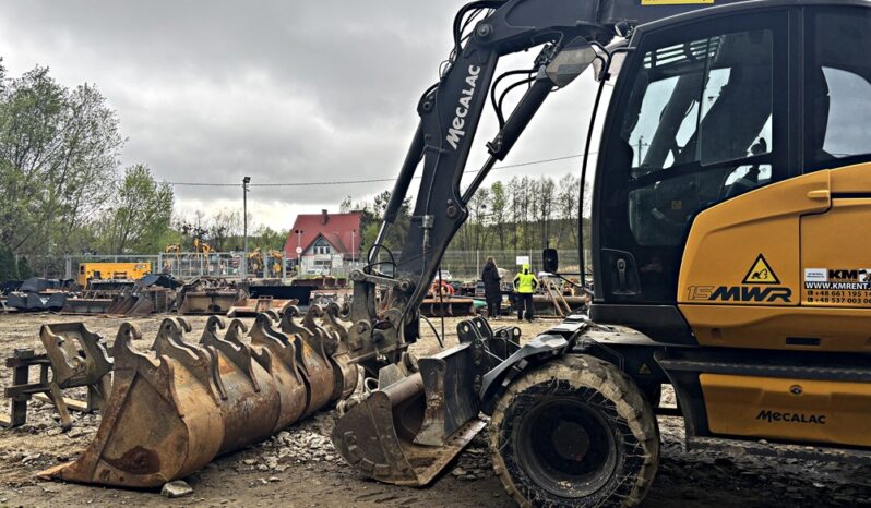 MECALAC 15 MWR KOPARKA KOŁOWA full