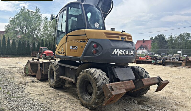 MECALAC 714 MW KOPARKA KOŁOWA full