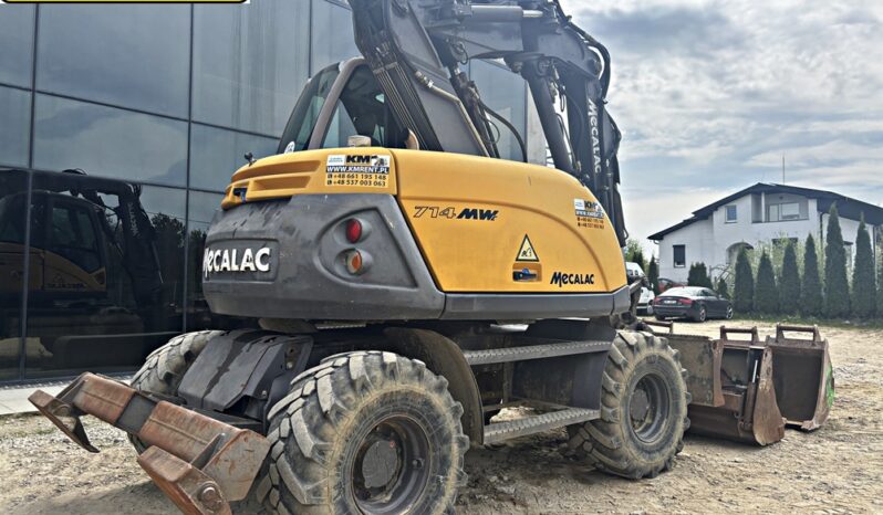 MECALAC 714 MW KOPARKA KOŁOWA full