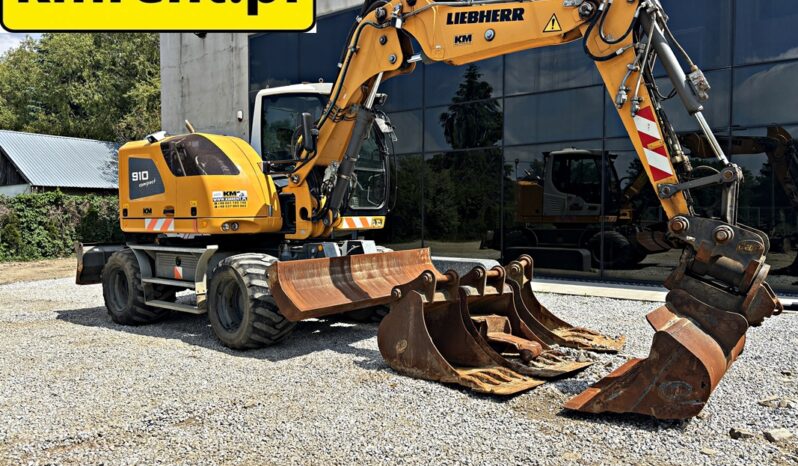 Liebherr A 910 Compact KOPARKA KOŁOWA full