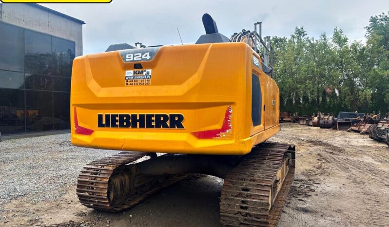 LIEBHERR R924LC KOPARKA GĄSIENICOWA full