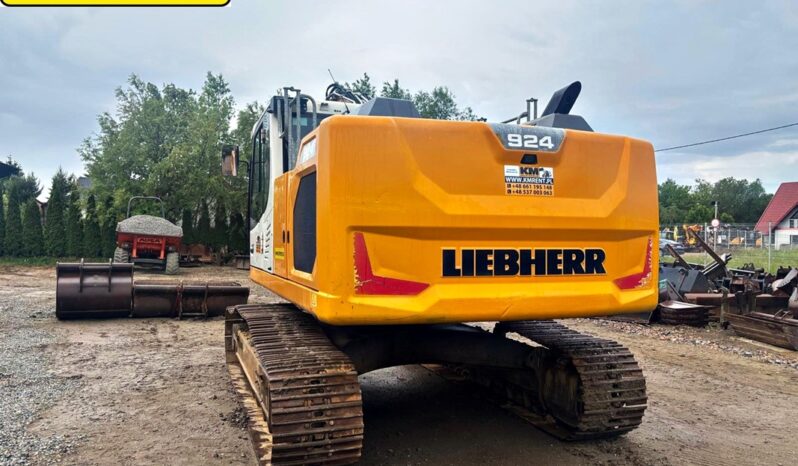 LIEBHERR R924LC KOPARKA GĄSIENICOWA full