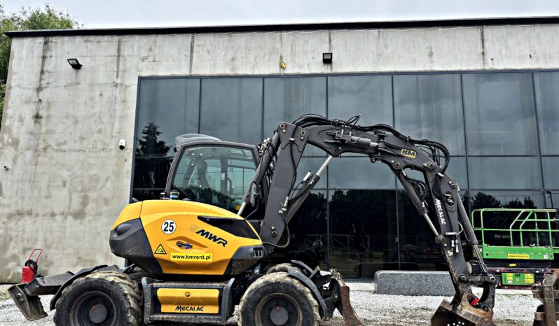 MECALAC 9MWR KOPARKA KOŁOWA full