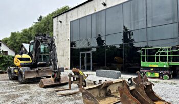 MECALAC 9MWR KOPARKA KOŁOWA full