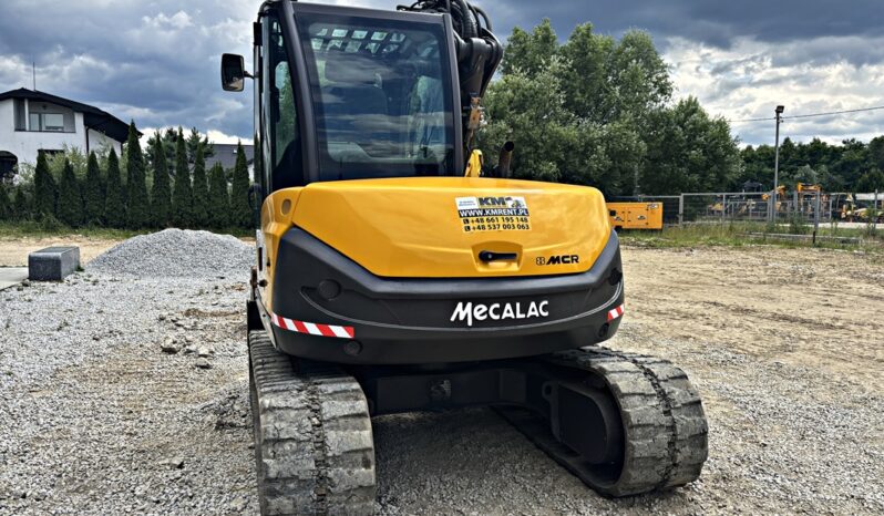 MECALAC 8 MCR MINI-KOPARKA full