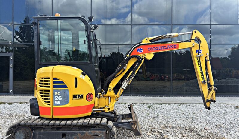 KOMATSU PC26MR-3 MINI-KOPARKA full