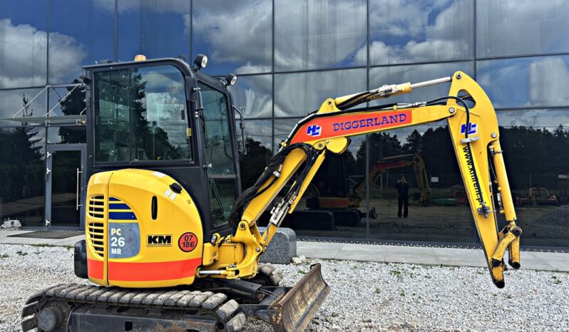 KOMATSU PC26MR-3 MINI-KOPARKA full