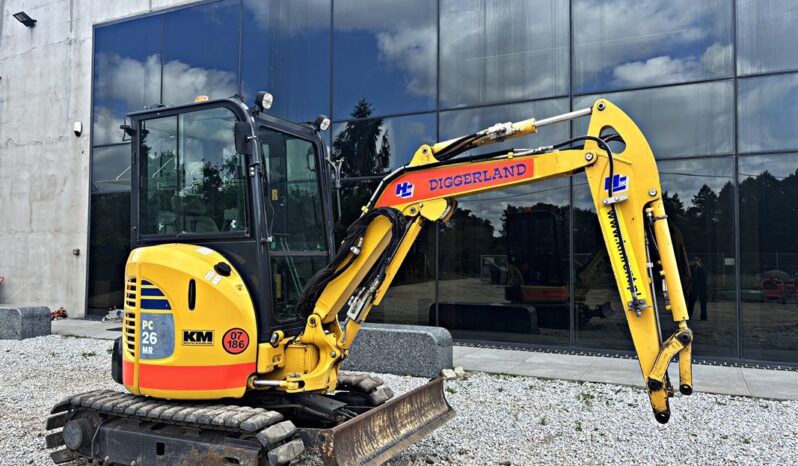 KOMATSU PC26MR-3 MINI-KOPARKA full
