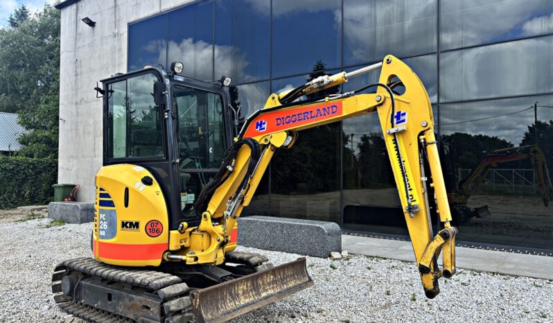 KOMATSU PC26MR-3 MINI-KOPARKA full