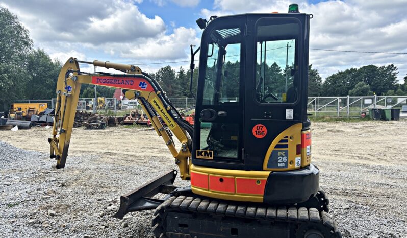 KOMATSU PC26MR-3 MINI-KOPARKA full