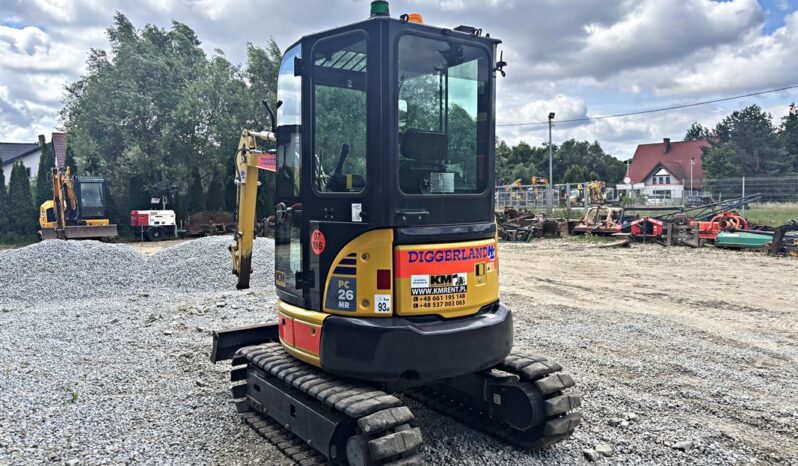 KOMATSU PC26MR-3 MINI-KOPARKA full