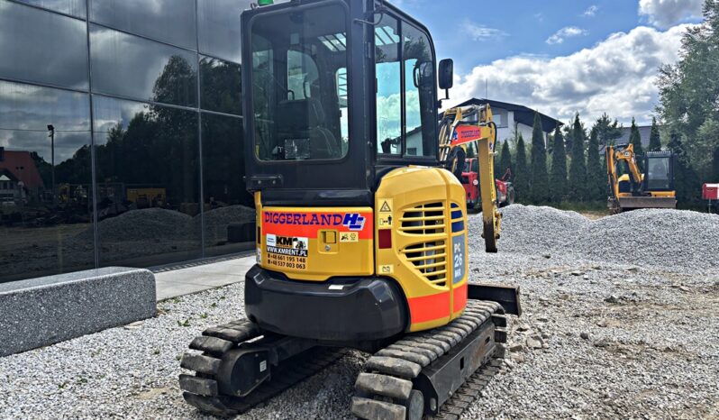 KOMATSU PC26MR-3 MINI-KOPARKA full
